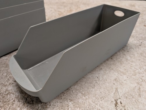 Van racking storage tubs - racking,