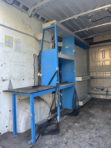 Metal van racking - racking, stor