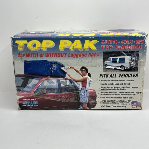 Top pak car van - car, rv