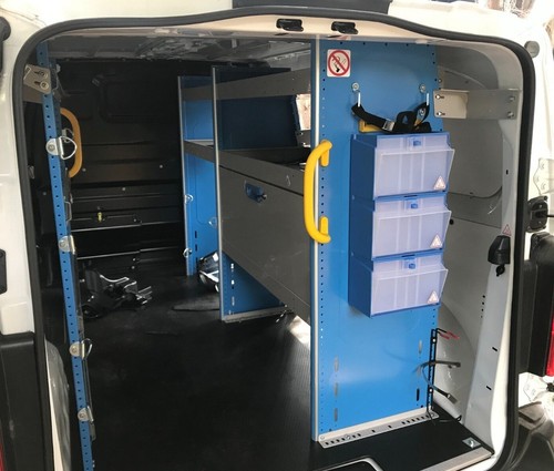 Bri stor van racking - racking, rear