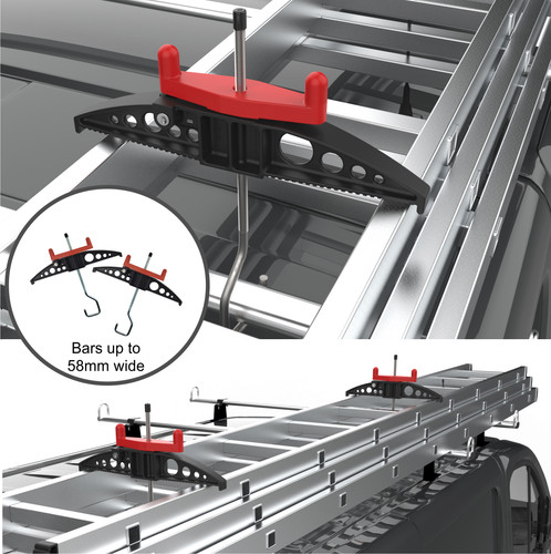 Van ladder clamps - clamps, standard